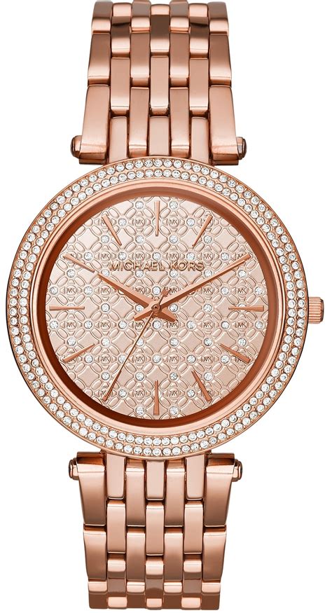 michael kors uhr gold grün|michael kors rose gold watch.